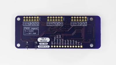 A picture of the ICE-V Wireless board