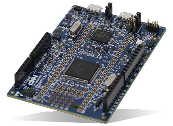 A picture of the LPCXpresso11U68 board