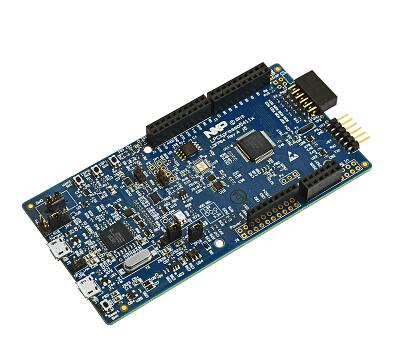 A picture of the LPCXPRESSO54114 board