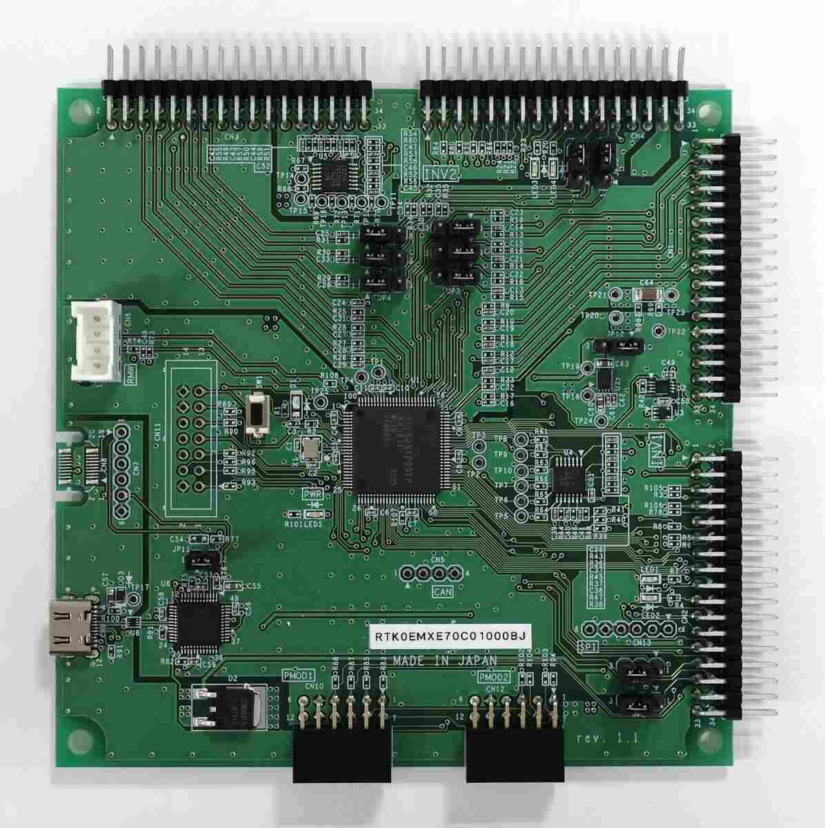 A picture of the RX26T Motor Control Board board