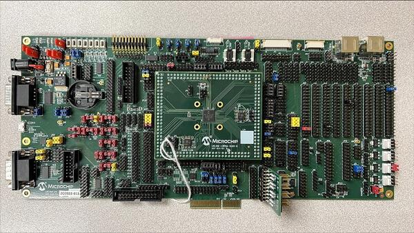 A picture of the MEC172xEVB ASSY6906 board