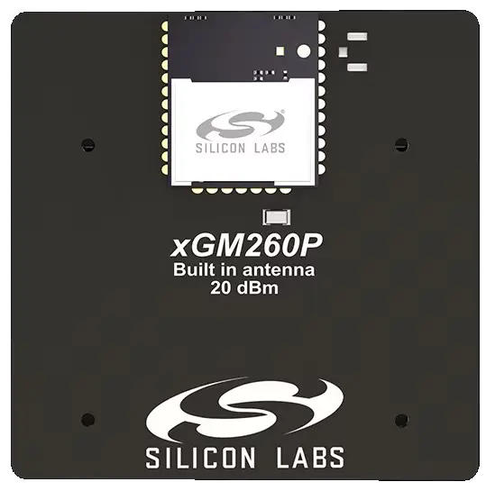 A picture of the MGM260P 2.4 GHz +20 dBm Radio Board board