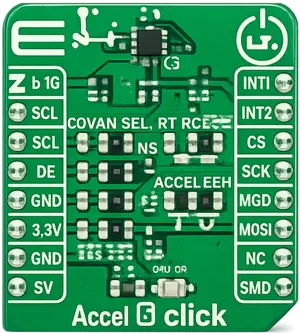 A picture of the ACCEL 4 Click shield