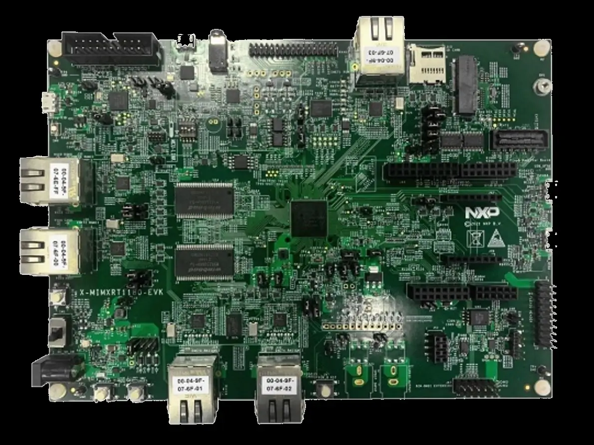 A picture of the MIMXRT1180-EVK board