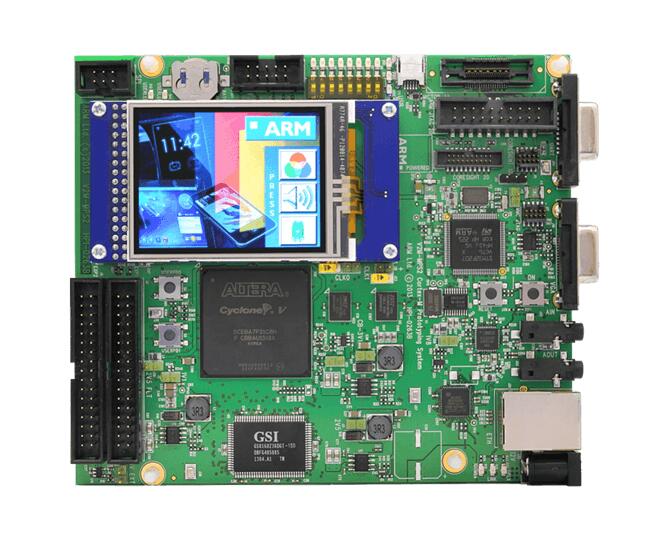 A picture of the V2M MPS2 board