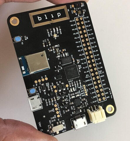 A picture of the Labs Blip board