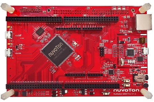 A picture of the NUMAKER PFM M467 board