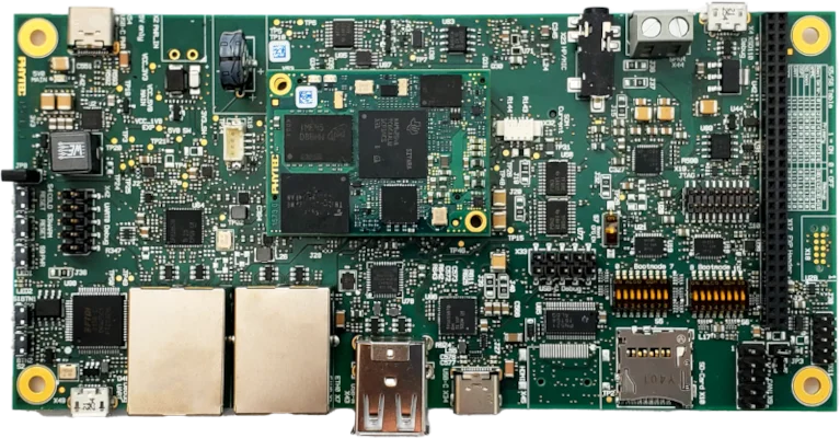 A picture of the phyBOARD-Lyra AM62x A53 Core board