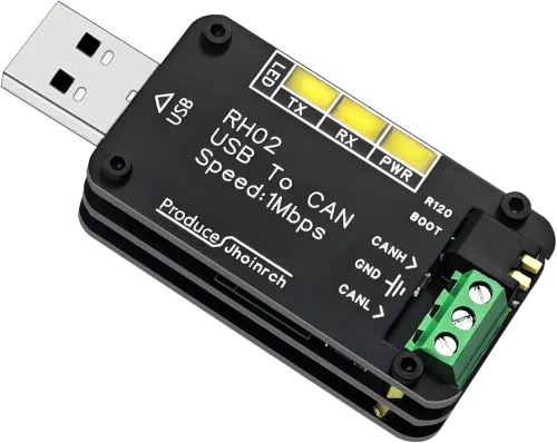 A picture of the RH02 board