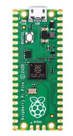 A picture of the Raspberry Pi Pico board