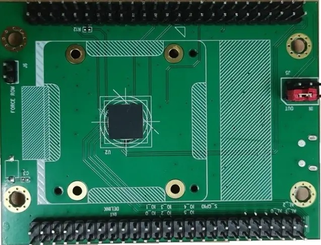 A picture of the RTS5817 MAA Evaluation Board board