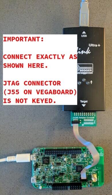 A picture of the OpenISA VEGAboard board