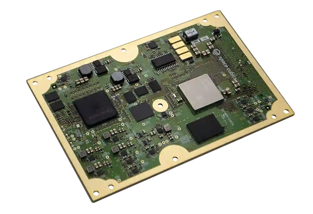 A picture of the SC-OBC Module V1 board