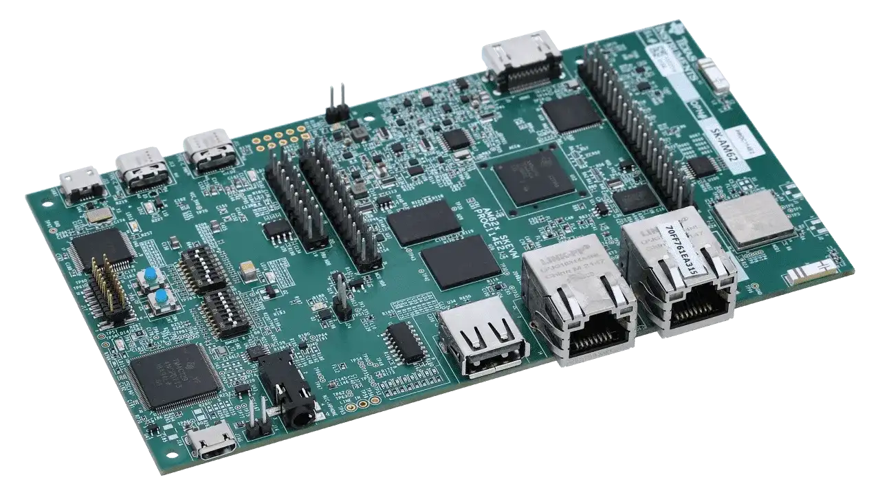 A picture of the SK-AM62 M4F Core board