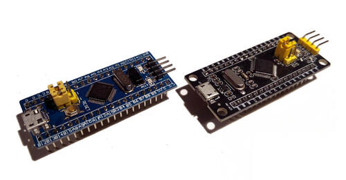 A picture of the STM32 Minimum Development Board board