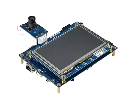 A picture of the STM32N6570-DK board