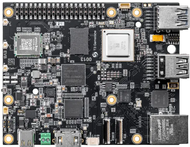 A picture of the T3 Gemstone O1 board
