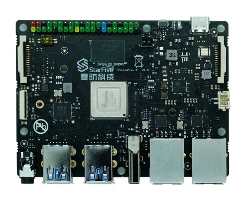 A picture of the VisionFive 2 JH7110 board