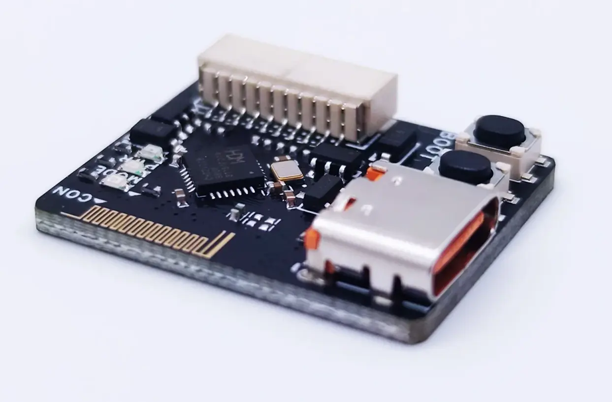 A picture of the WCH LinkW board