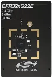 A picture of the EFR32xG22E 2.4 GHz 6 dBm (xG22-RB4415A) board