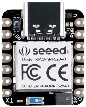 A picture of the XIAO BLE (Sense) board